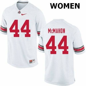 NCAA Ohio State Buckeyes Women's #44 Amari McMahon White Nike Football College Jersey AVC8845FE